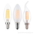 Glass Chandelier Candle Lighting bulbs